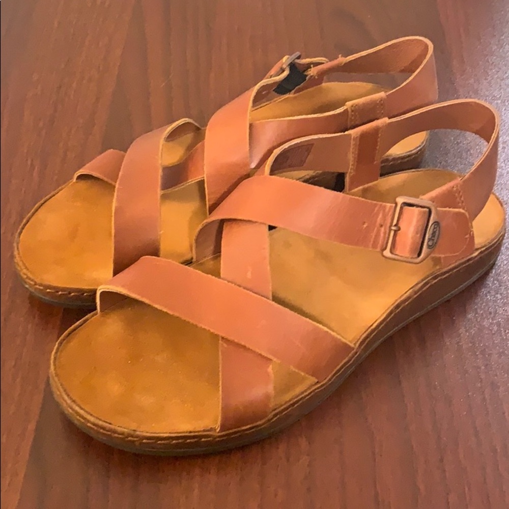 Leather Wayfarer Chaco sandals